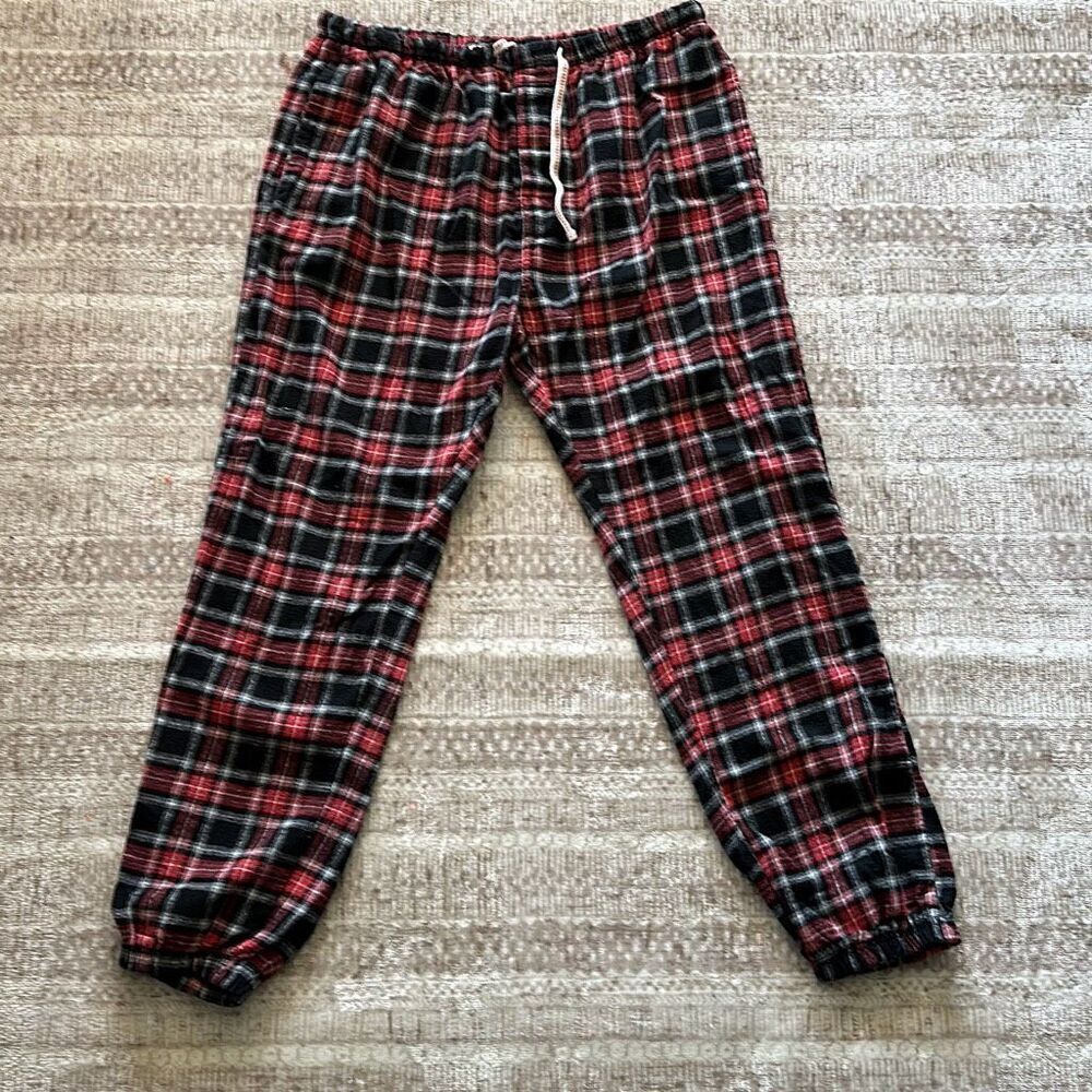 Embassy Clothing Size XL Red Plaid Men’s Sleep lounge Pants